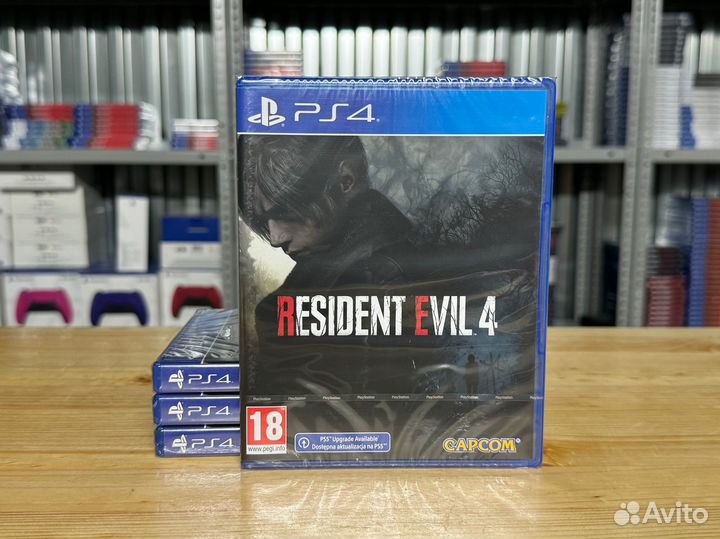Диск Resident Evil 4 Remake PS4 (новый)