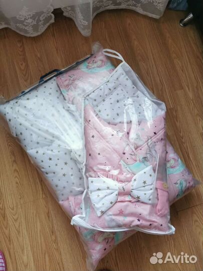 Подушки-бортики для детской кроватки