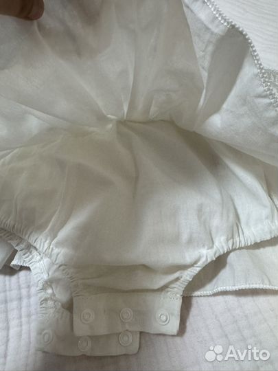 Платье - боди для девочки 80