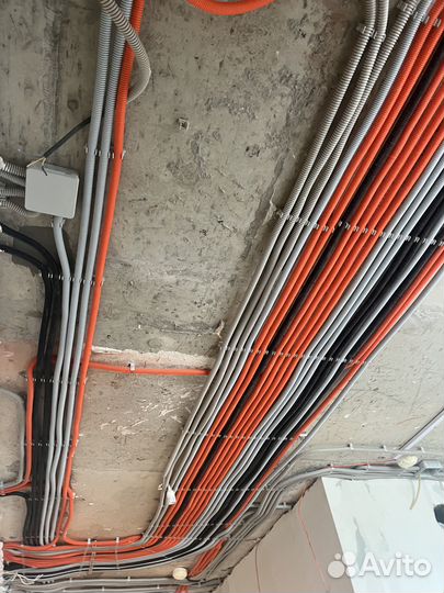 Электромонтажные работы под ключ