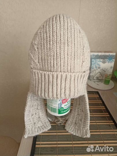 Шапка ушанка женская