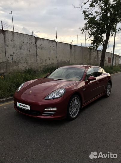 Porsche Panamera 4S 4.8 AMT, 2010, 9 500 км