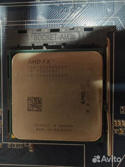 Материнская плата m68mt + fx-6100 + ddr3 8gb