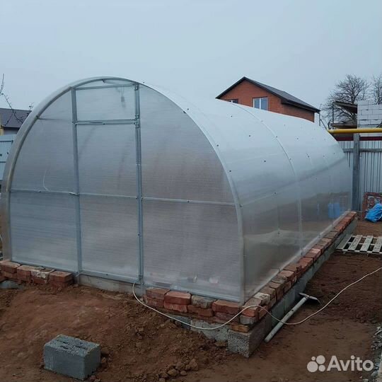 Теплица оцинкованная арочная(новая)
