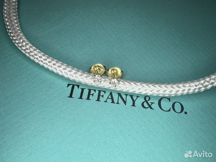 Серьги Пусеты Tiffany