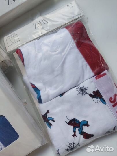 Трусы боксеры zara 5-12 лет