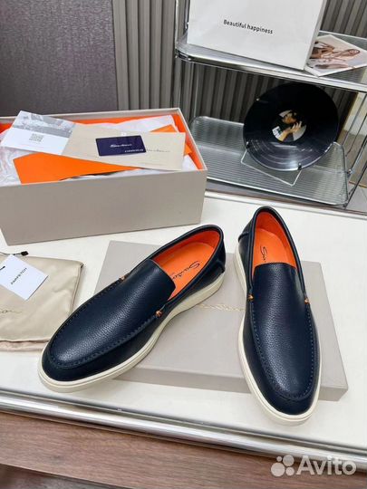 Слипоны Santoni