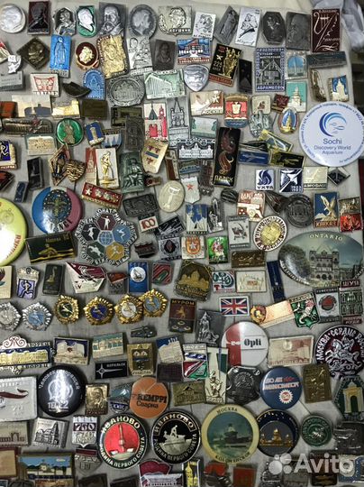 Значки более 500 шт