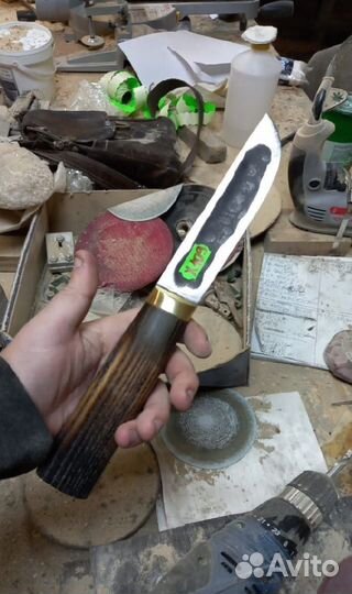 Нож ручной работы якут