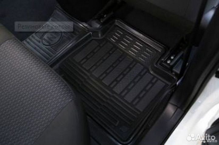 Ковры в салон резиновые Fiat Albea,Ducato 2007