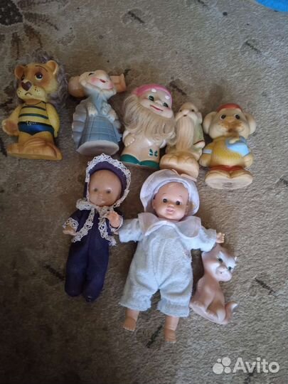 Мягкие игрушки и куклы СССР