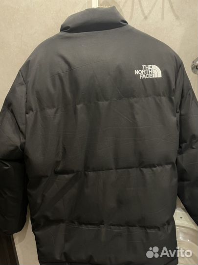 Куртка двухсторонняя the north face барашек