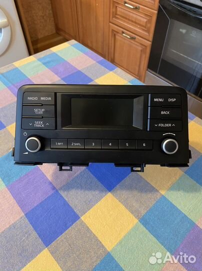 Магнитола Kia Picanto 3 штатная