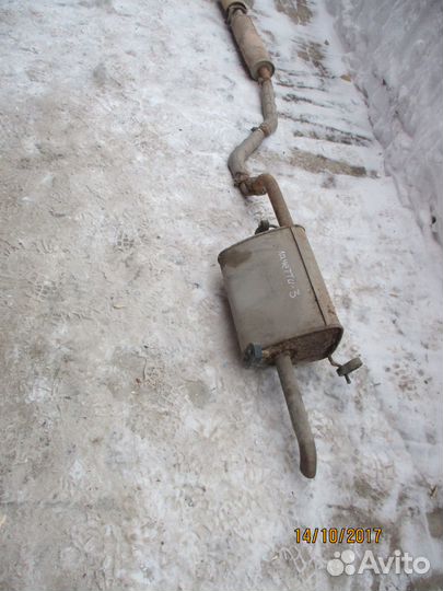 Глушитель Шевроле Лачетти седан 1,6