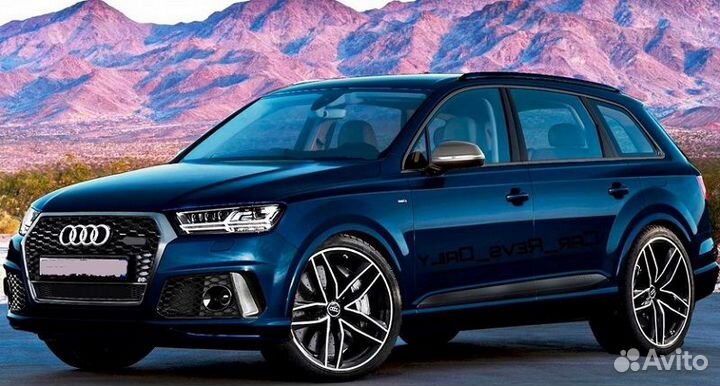 Летние колеса R22 на Audi Q7