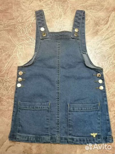 Джинсовые вещи для девочки 86-116