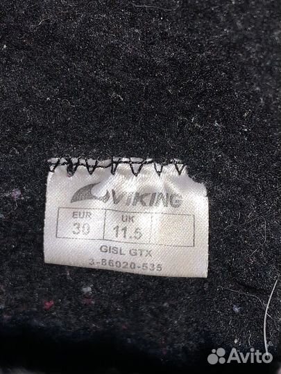 Ботинки детские зимние 30 размер