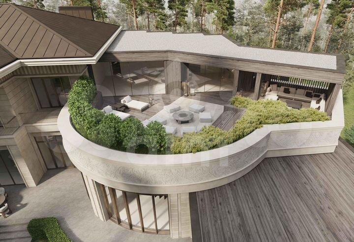 Дом 2634 м² на участке 73 сот.