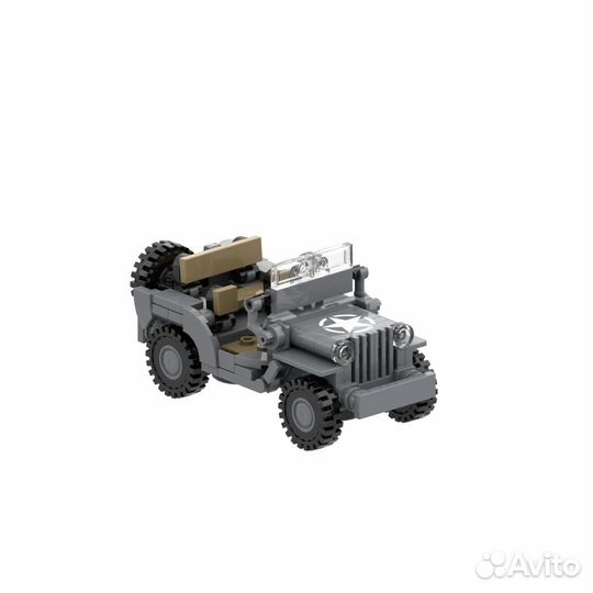 Сборная модель Jeep Willys, 1/35, Uniqube