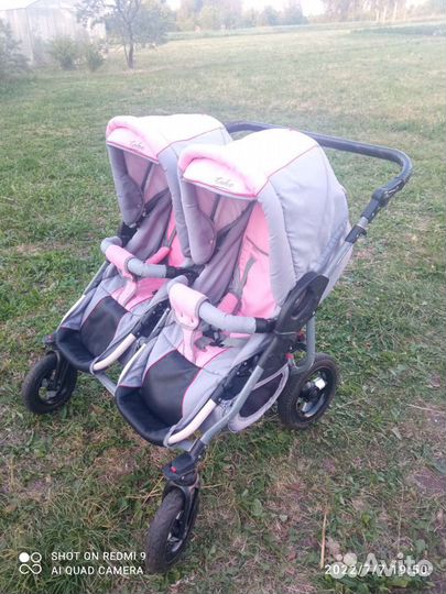 Коляска для двойни