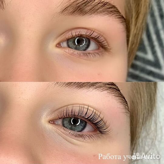 Модель ламинирование ресниц и бровей
