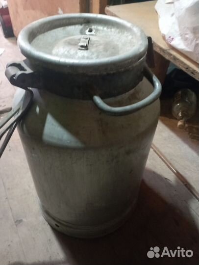 Фляга алюминиевая б/у 40л