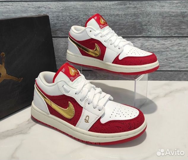 Nike air jordan 1 low spades р.37,38