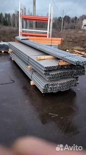 Стеллажи паллетные металлические бу