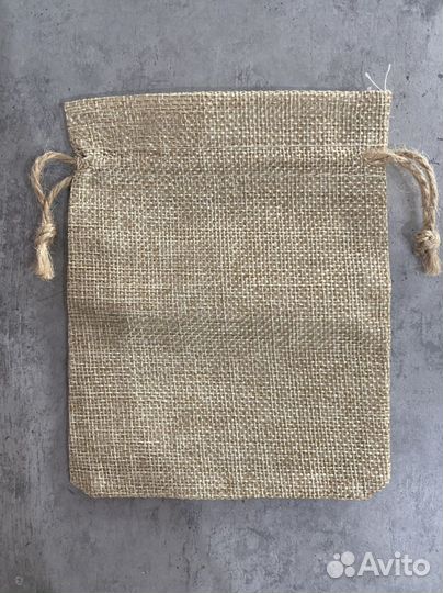 Холщовый мешочек 12х14