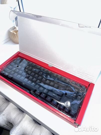 Игровая клавиатура hyperx alloy fps pro red