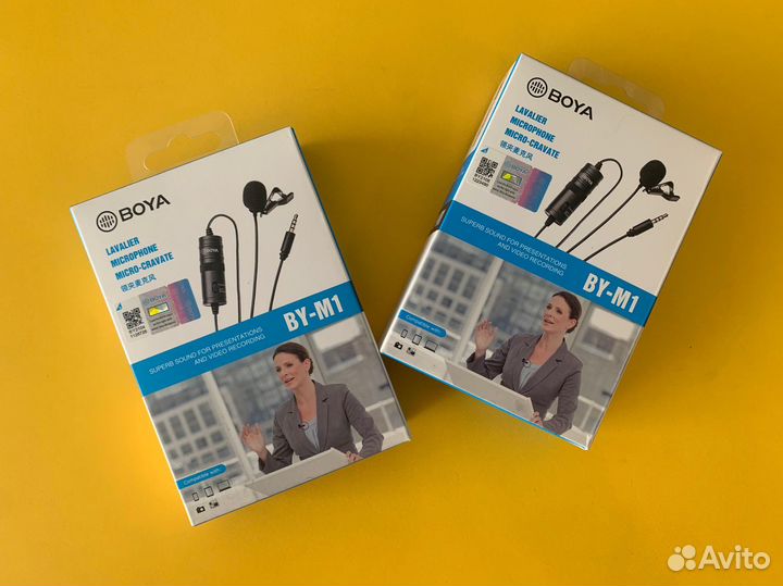 Петличный микрофон boya BY M-1