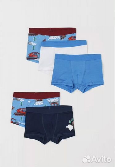 Трусы hm 134/140 боксеры 5 шт