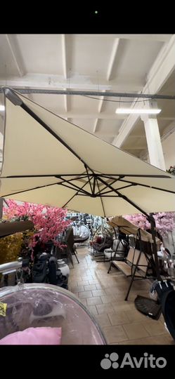 Зонт большой от солнца садовый