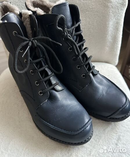 Ботинки женские зимние 40 размер кожа натуральная