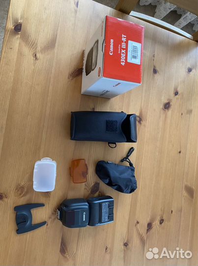 Вспышка Canon speedlite 430 ex III-RT