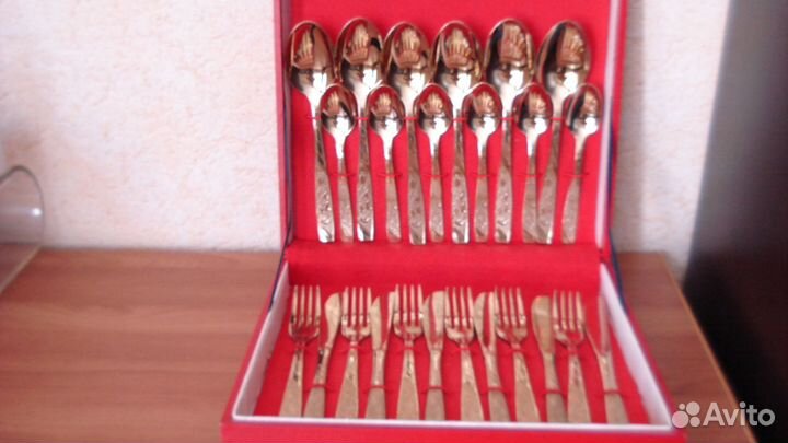 Столовый набор ложки и вилки СССР