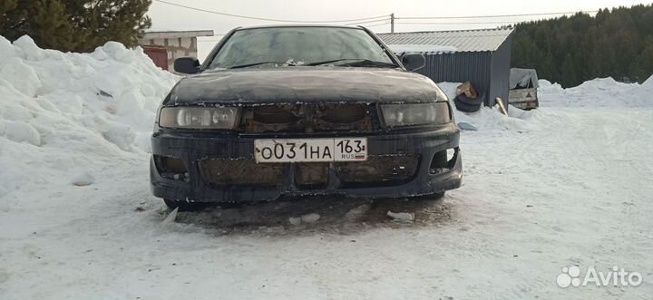 Бампер передний mitsubishi galant