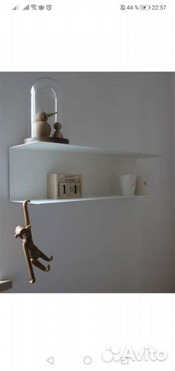 Полка IKEA белая