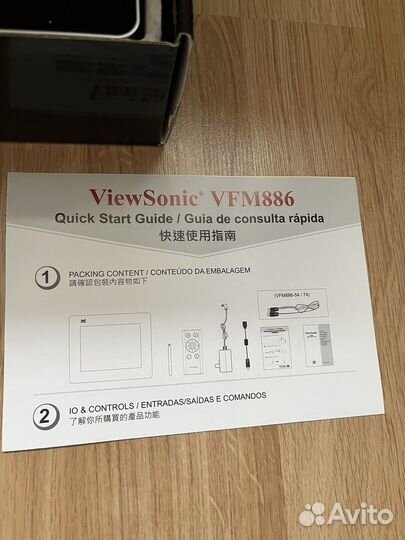 Цифровая фоторамка ViewSonic VFM886-50