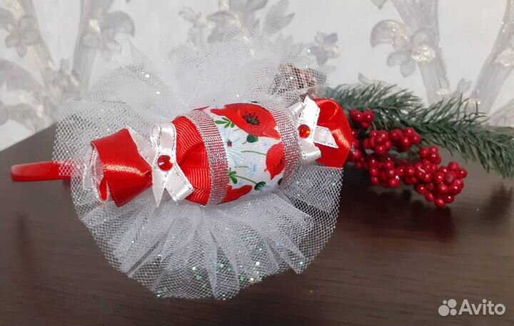 Ободки,резинки,заколки ручная работа