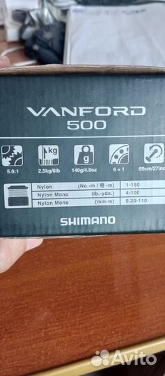 Катушка shimano vanford 500