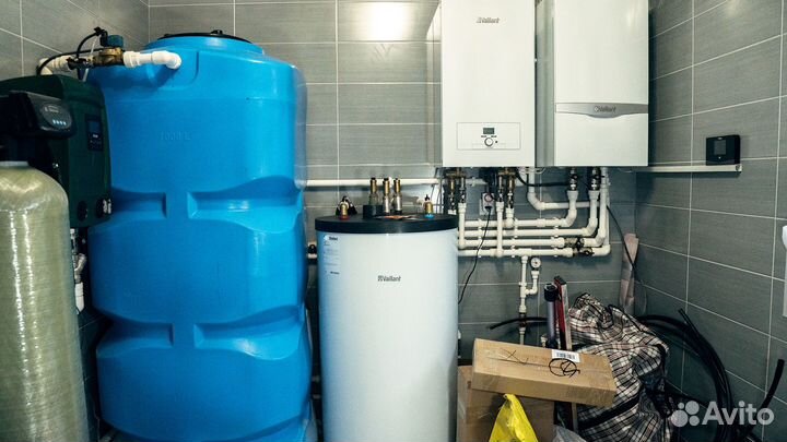 Монтаж отопления, водоснабжения, канализации