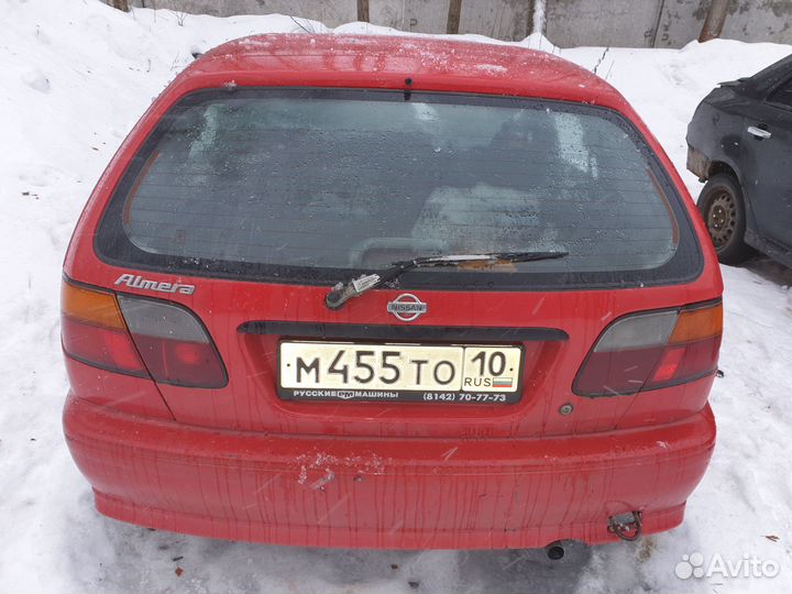 Nissan Almera N15 V-1.6 МКПП в разбор