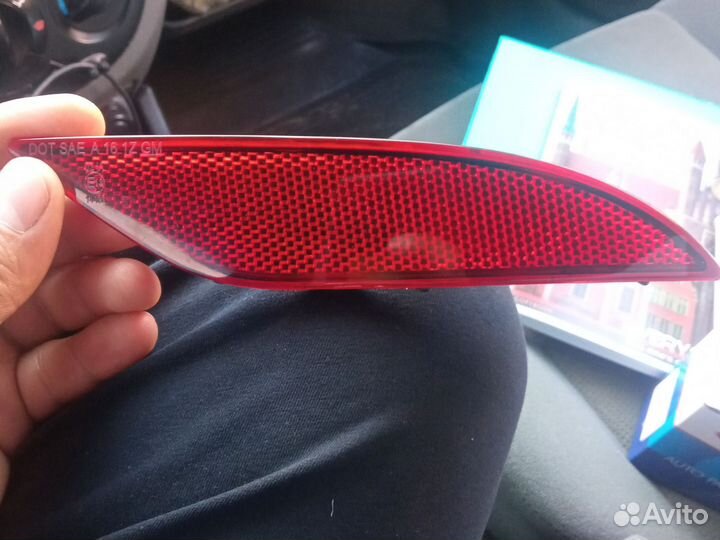 Отражатель заднего бампера chevrolet malibu 9