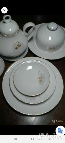 Сервиз чайный из Европы