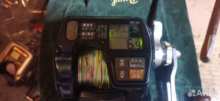 Электрокатушка морская Ryobi VS600L