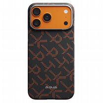 Pitaka iPhone 17 Pro Max Leaping - Orange Black, Москва