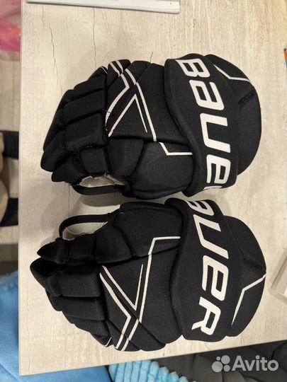 Перчатки хоккейные bauer