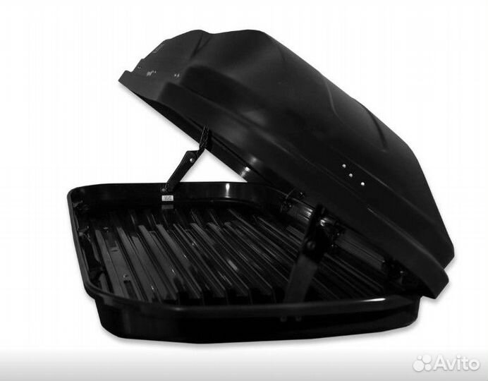 Бокс автомобильный Евродеталь Магнум 390л черный