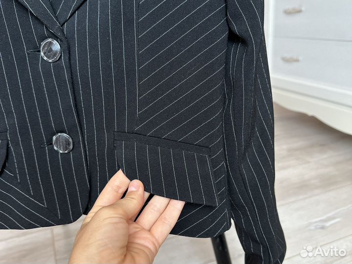 Школьная форма пиджак черный 32 122